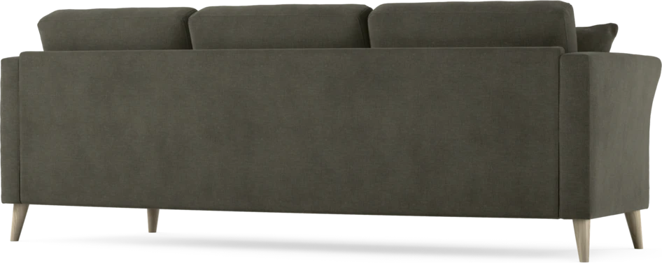 Eden - 3-sits soffa svängd - Grå
