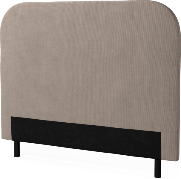 Delux Rundad - Sänggavel, 90-210 cm - Beige
