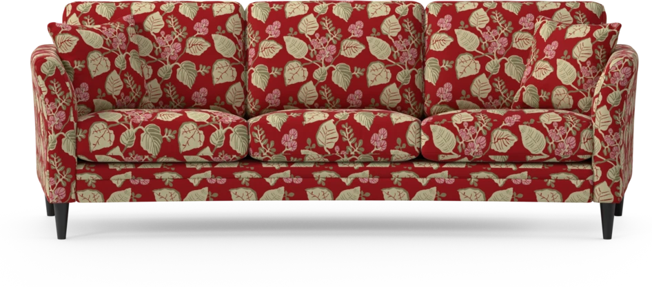 Eden - 3-sits soffa svängd - Flerfärgad