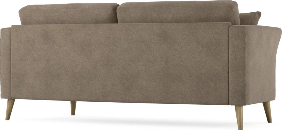 Eden - 2,5-sits soffa svängd - Brun