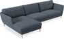 Madison Lux - 3-sits soffa med schäslong vänster - Vit