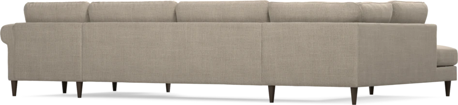 Bridge - 3-sits soffa med divan vänster och schäslong höger - Beige