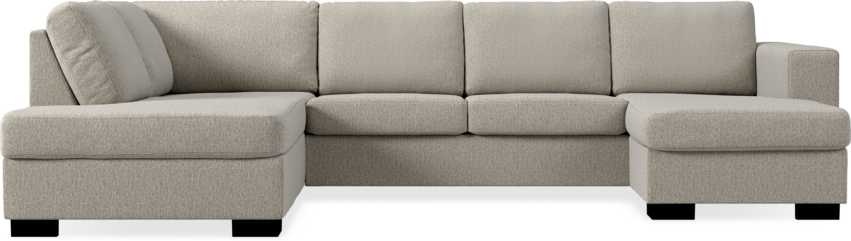 Nevada - 3-sits soffa med divan vänster och schäslong höger - Beige