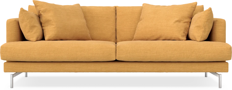 Harper - 3-sits soffa - Gul
