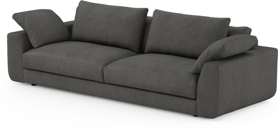 Amie - 4-sits soffa - Grå