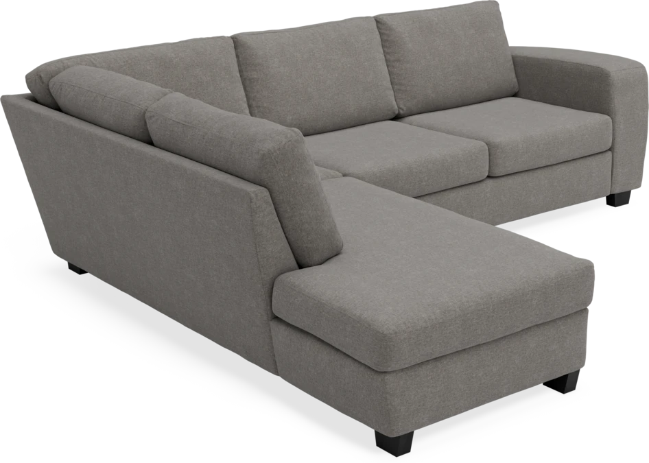 Friday - 2,5-sits soffa med divan vänster - Grå