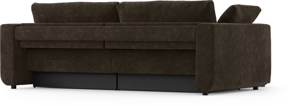 Amie - Bäddsoffa 3-sits - Brun