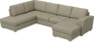 Friday - 3-sits soffa med divan vänster och schäslong höger - Beige