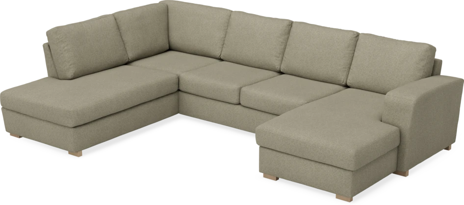Friday - 3-sits soffa med divan vänster och schäslong höger - Beige