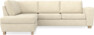 Friday - 2,5-sits soffa med divan vänster - Beige