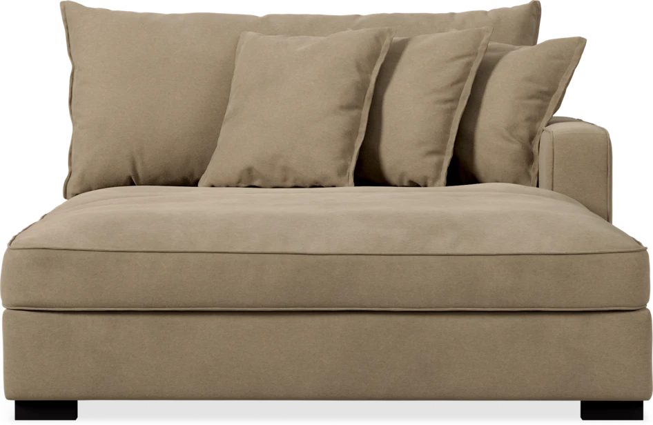Rossi - Schäslong XL höger - Beige