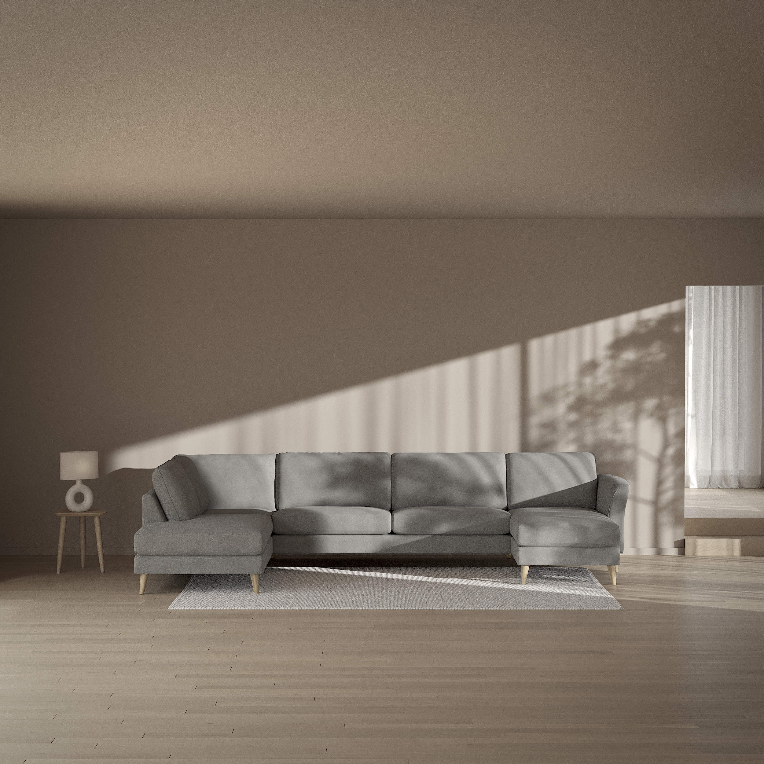 Bridge - 3-sits soffa med divan vänster och schäslong höger - inspiration
