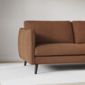 Madison Lux - 2-sits soffa med schäslong vänster - Brun