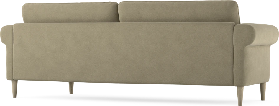 Bridge - 3-sits soffa svängd - Beige