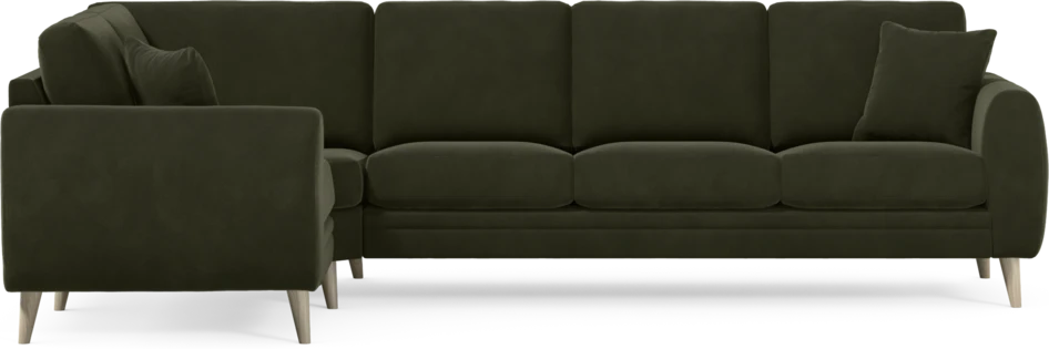 Eden - Hörnsoffa, 1+3-sits - Grön