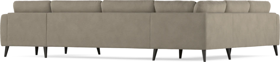 Bridge - Hörnsoffa, 2+3-sits med schäslong höger - Beige