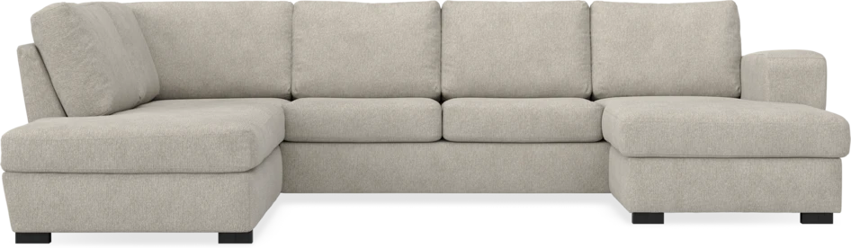 Friday - 3-sits soffa med divan vänster och schäslong höger - Beige