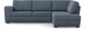 Friday - 2,5-sits soffa med divan höger - Blå