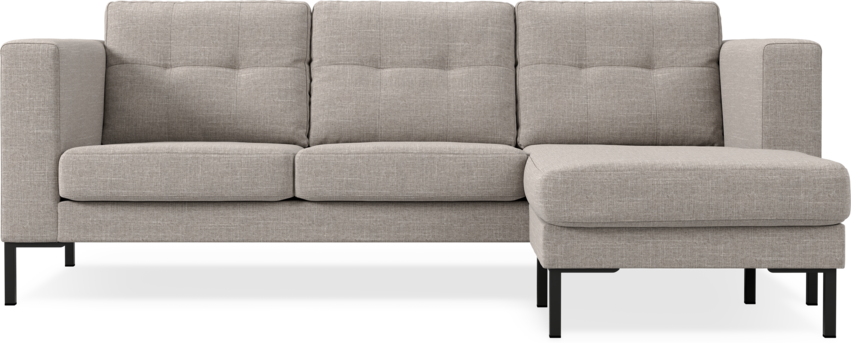 Rio - 3-sits soffa med schäslong höger - Beige