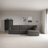 Friday - 2,5-sits soffa med divan höger - Grå