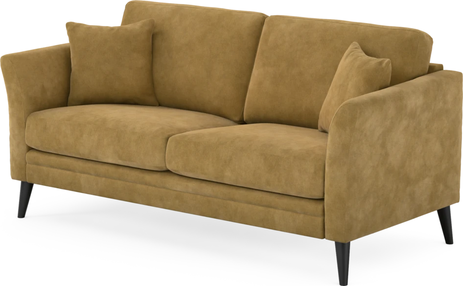Eden - 2,5-sits soffa - Gul