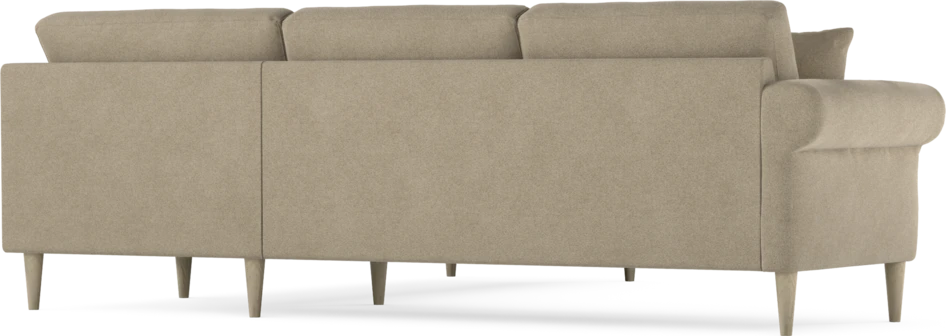 Eden - Hörnsoffa, 2,5+2,5-sits - Beige