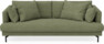 Harper - 3-sits soffa, hel dyna - Grön