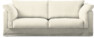 Cherrie - 2,5-sits soffa med kappa - Vit