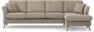 Eden - 3-sits soffa med schäslong - Beige