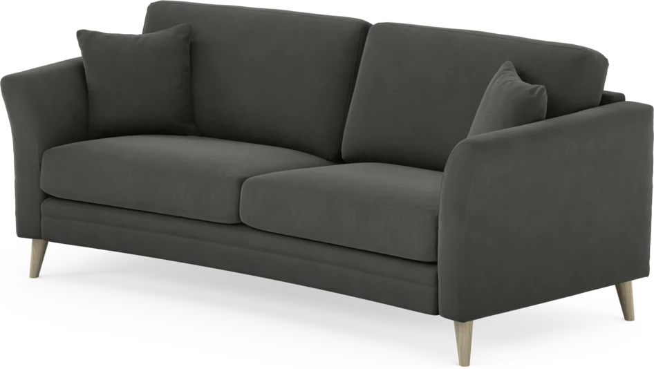 Eden - 2,5-sits soffa svängd - Grå