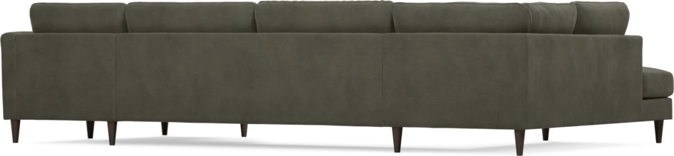 Bridge - 3-sits soffa med divan vänster och schäslong höger - Grå