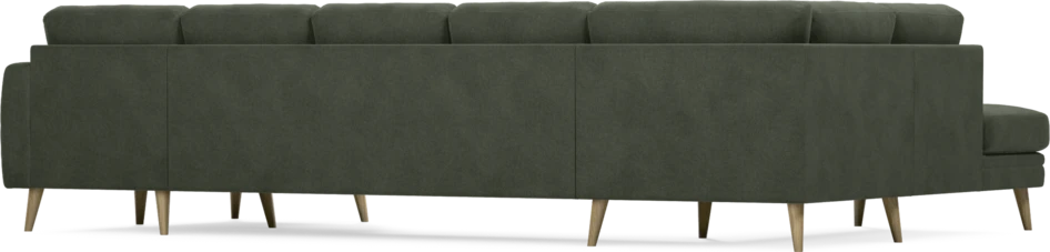 Eden - 3-sits soffa med divan vänster och schäslong höger - Grön