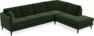 Eden - 3-sits soffa med divan - Grön