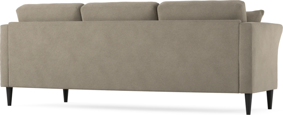 Eden - 3-sits soffa svängd - Beige