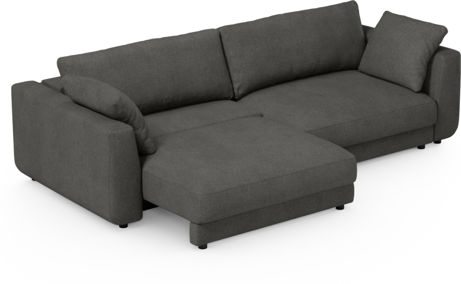 Amie - Bäddsoffa 4-sits - Grå
