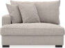 Rossi - 1,5-sits med armstöd vänster - Beige