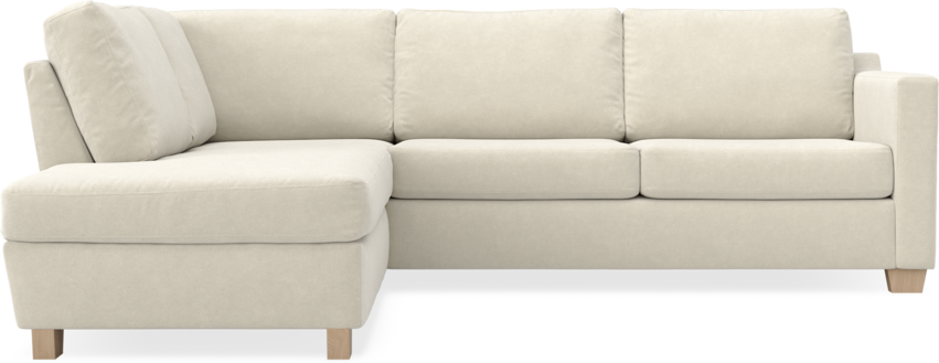 Friday - 2,5-sits soffa med divan vänster - Beige