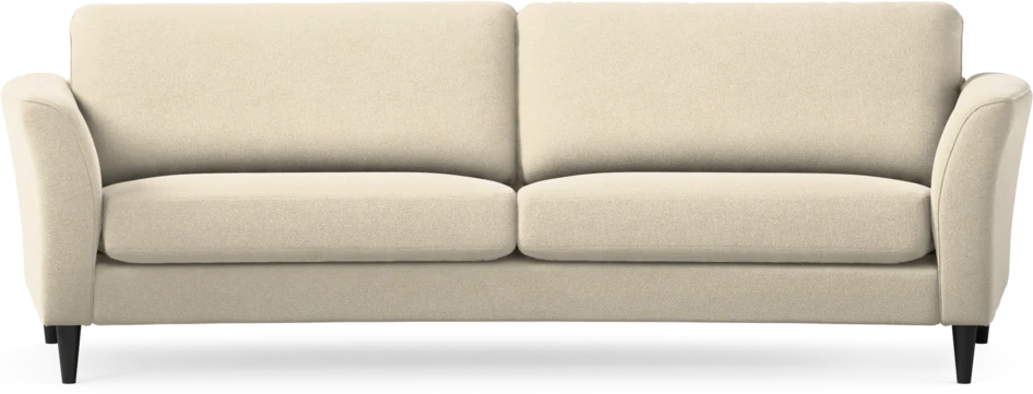 Bridge - 3-sits soffa svängd - Beige