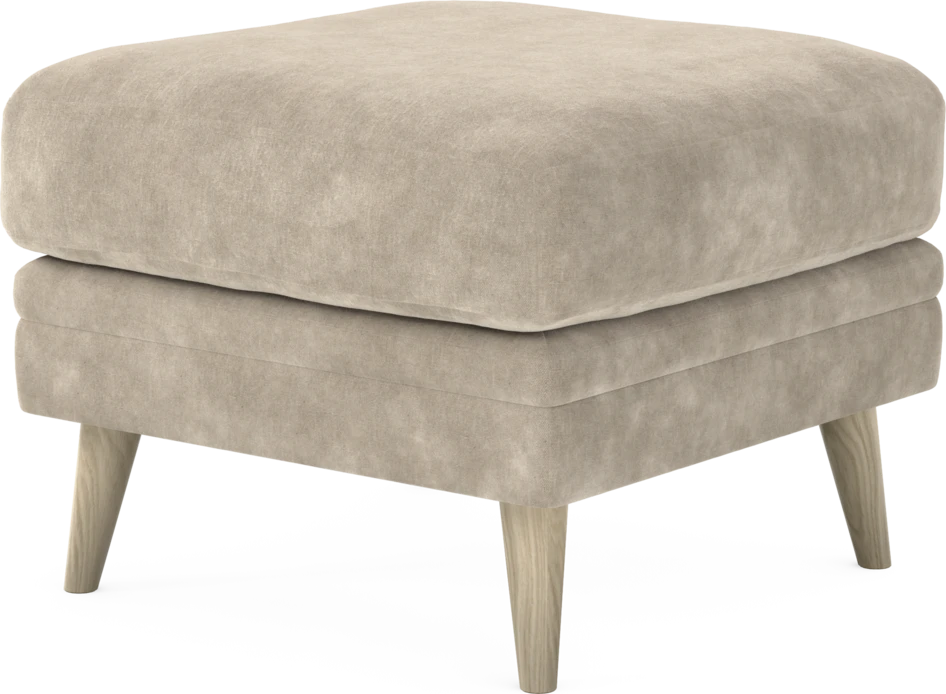 Eden - Fotpall - Beige