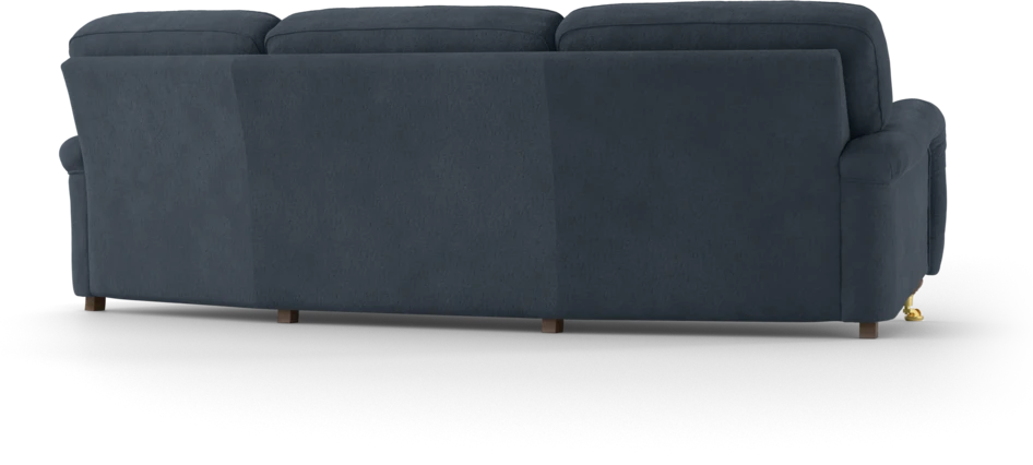 Oxford - 3-sits soffa svängd - Blå