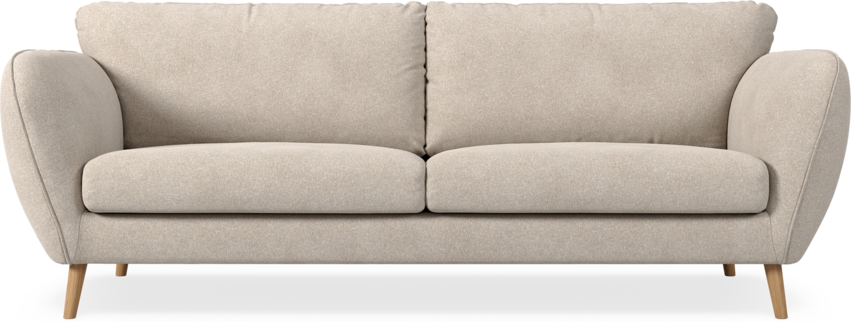 Madison Lux - 3-sits soffa - Vit