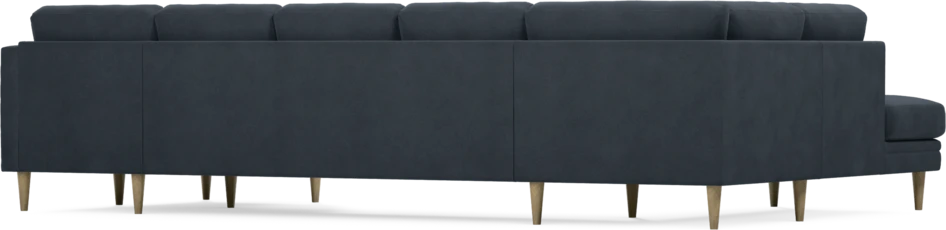 Eden - 3-sits soffa med divan vänster och schäslong höger - Blå