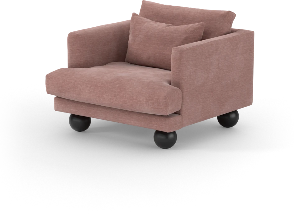 Harper - Fåtölj - Rosa
