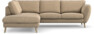 Madison Lux - 2-sits soffa med divan vänster - Beige