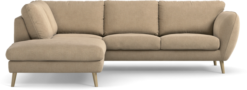 Madison Lux - 2-sits soffa med divan vänster - Beige