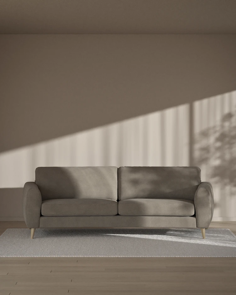 Bridge - 3-sits soffa svängd - inspiration