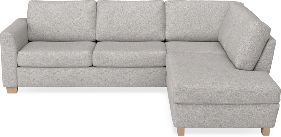 Friday - 2,5-sits soffa med divan höger - Vit