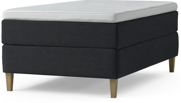 Delux Dream, Kontinentalsäng, enkelsäng 120 cm med bäddmadrass och sängben