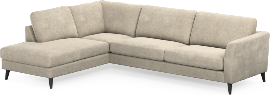 Bridge - 3-sits soffa med divan vänster - Beige