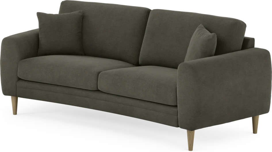 Eden - 2,5-sits soffa svängd - Grå